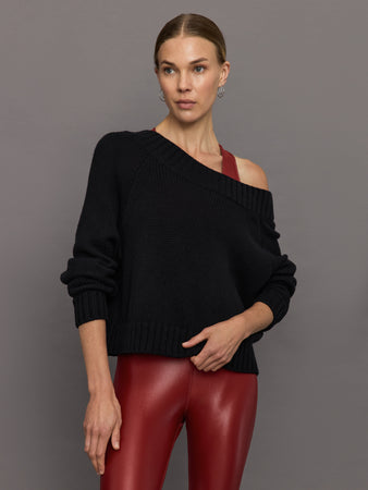 Slouchy Off Shoulder Sweater