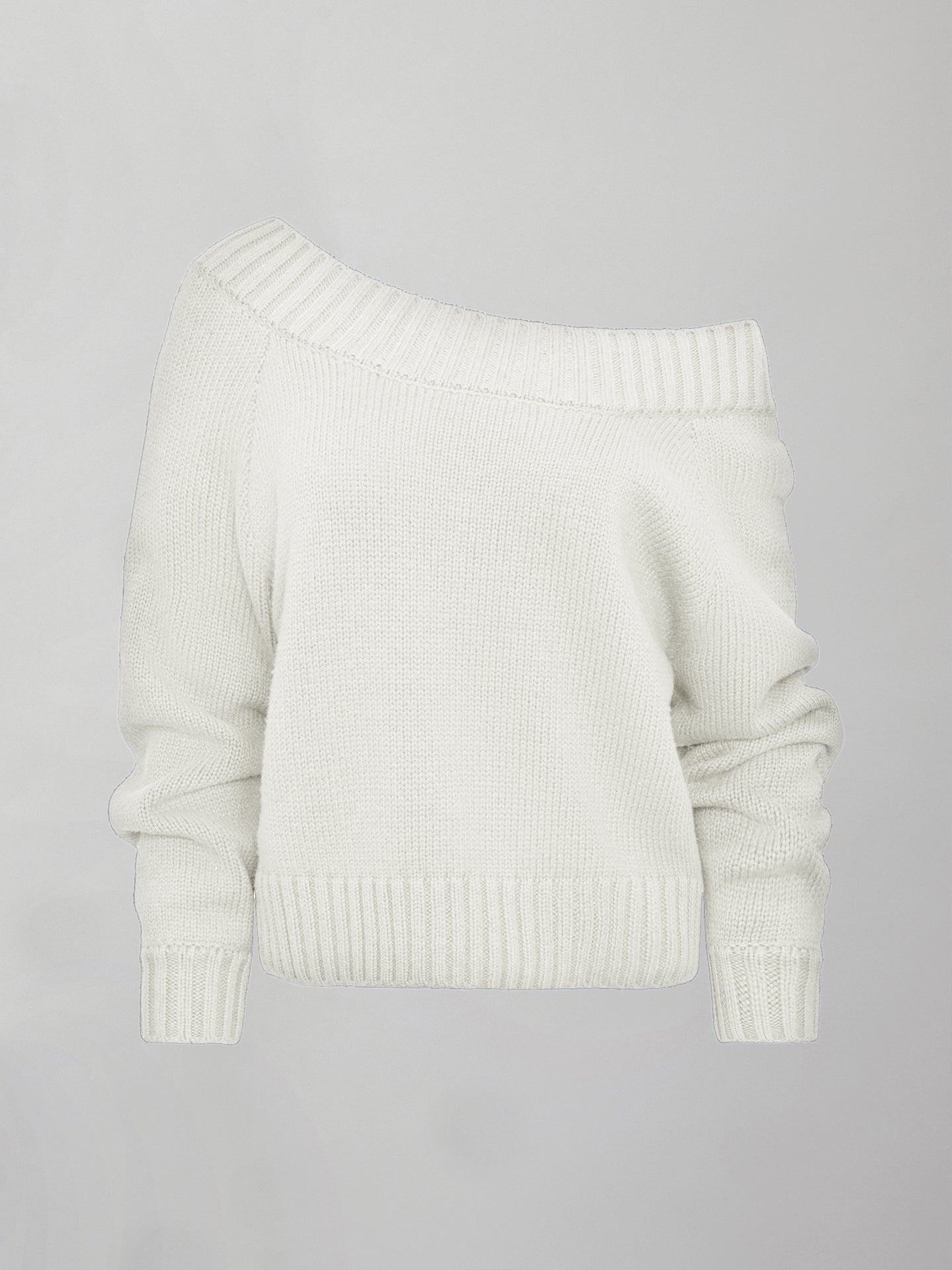 Thetoe FriedrichOff-shoulderSweater 白 Slouchy Off Shoulder Sweater - Off White – Carbon38
