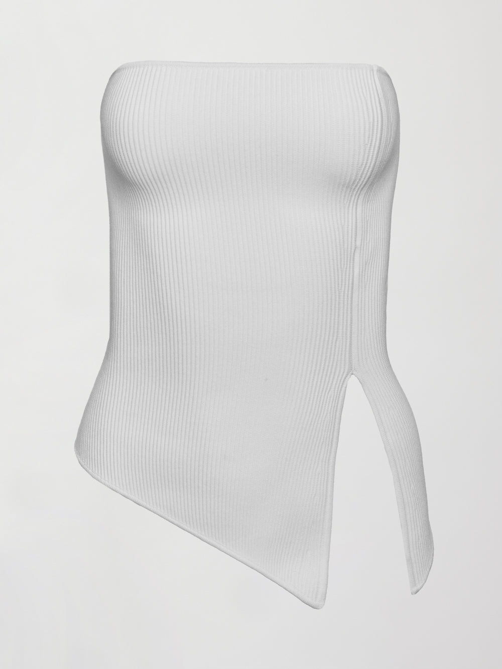 Asymmetrical Sweater Top - Ivory