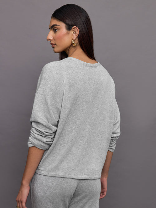 Pullover Sweatshirt - Heather Grey