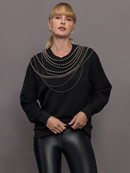 Pearl Sweatshirt - Black – Carbon38 Pearl Sweatshirt - Black – Carbon38