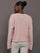 Back view of women’s lotus French Terry crew neck sweatshirt.