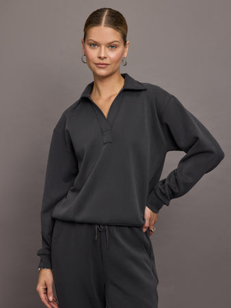 Logo Sweatshirt in Modal Luxe