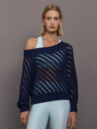 Open Knit Sweater