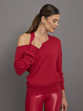 Off Shoulder Sweatshirt in French Terry