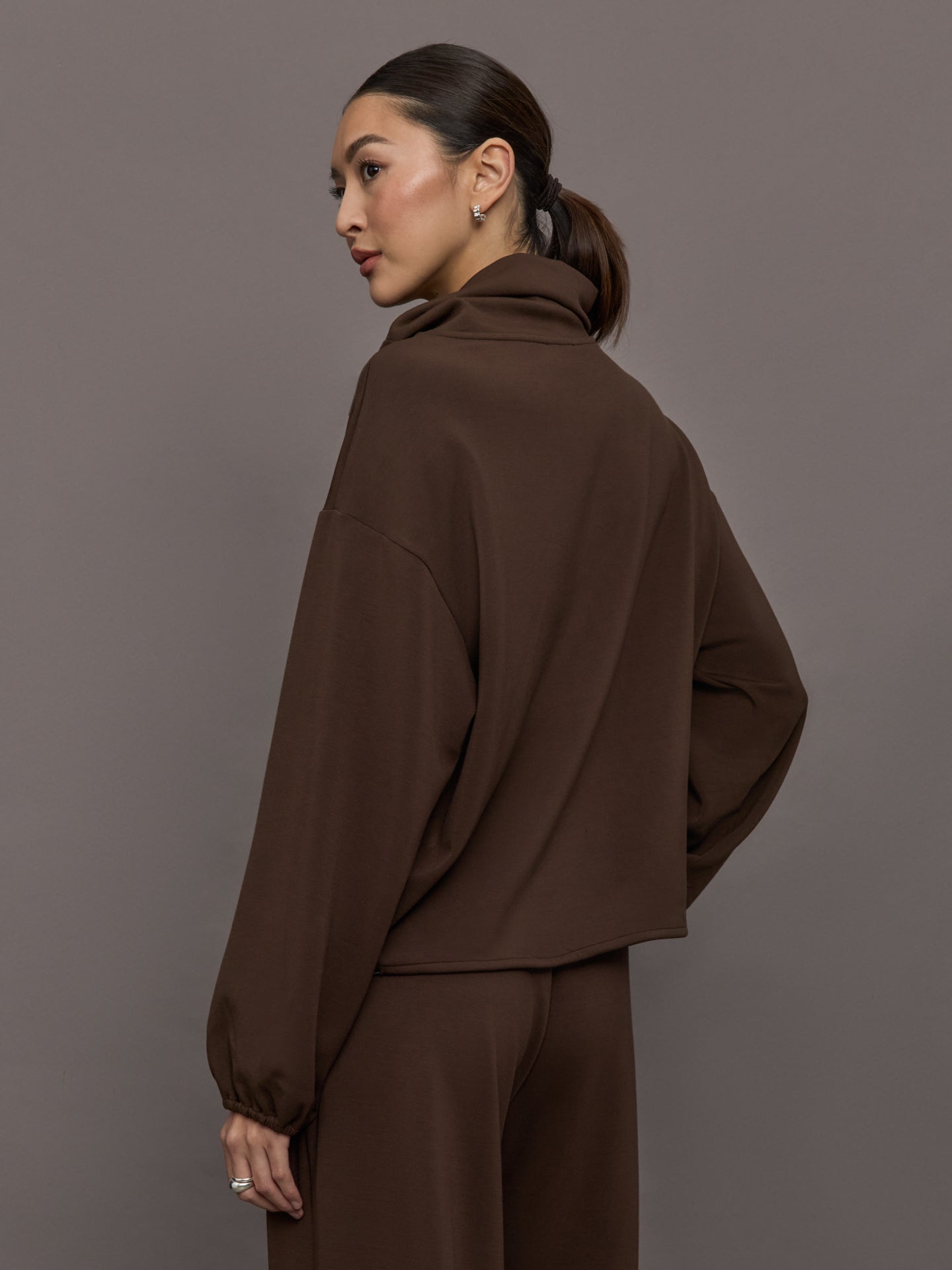 Pullover Sweatshirt in Scuba - Carafe – Carbon38