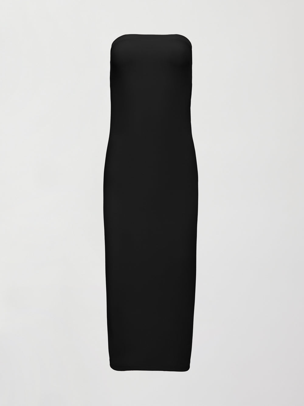 Strapless Dress in Melt - Black