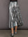 Metallic Pleated Skirt - Silver