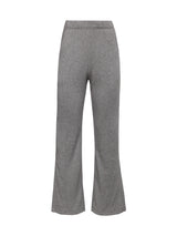 Split Bootcut Sweatpant - Heather Grey