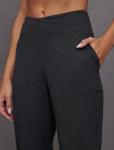 Wrap Jogger in Melt - Charcoal Heather