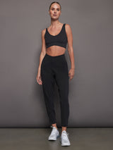 Wrap Jogger in Melt - Charcoal Heather