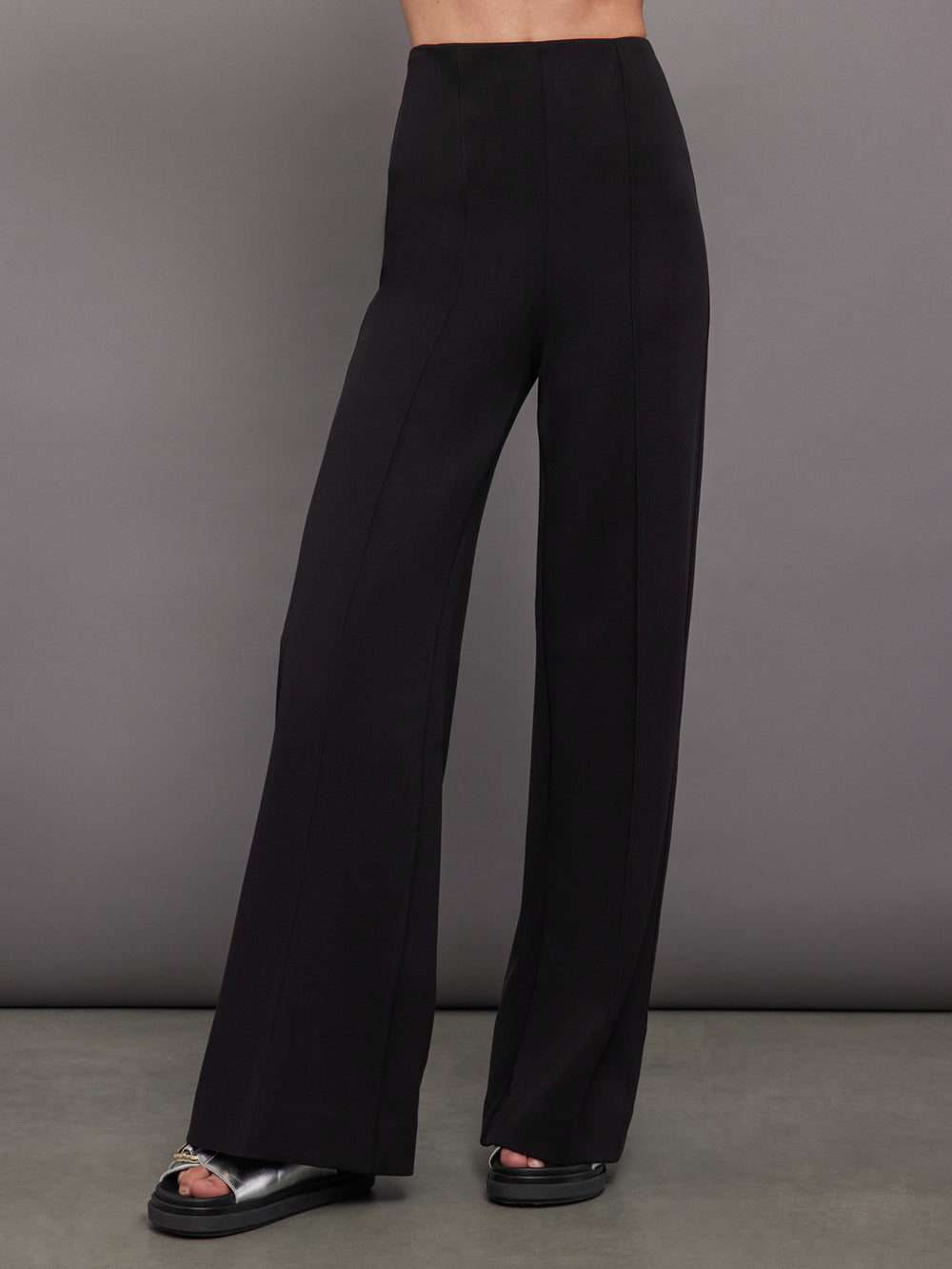 Carbon38 Scuba Trouser Pant - Heather Grey - ShopStyle
