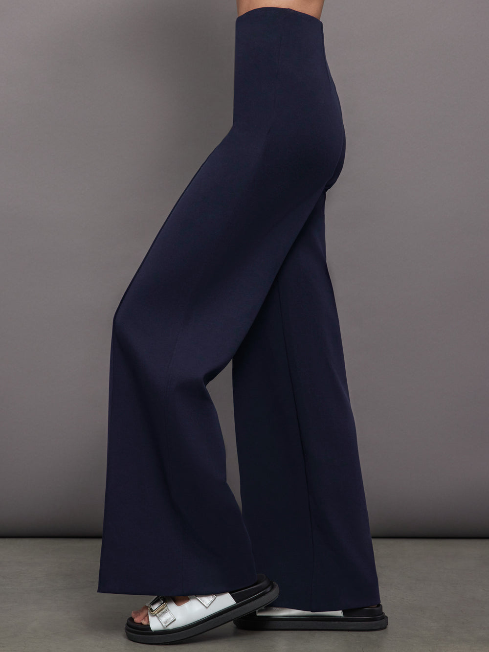High Waisted Scuba Pant - Navy Blazer Carbon38 High Waisted Scuba Pant - Navy Blazer Carbon38