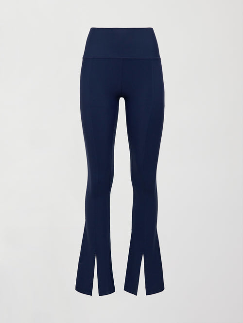 Split Front Legging in Melt - Navy Blazer