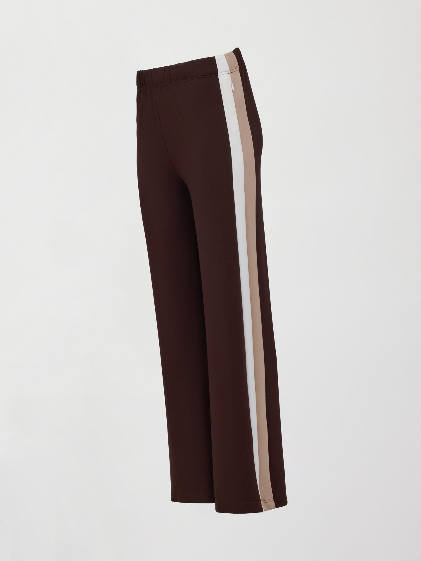 Wide Leg Track Pant in Scuba - Chocolate Torte – Carbon38