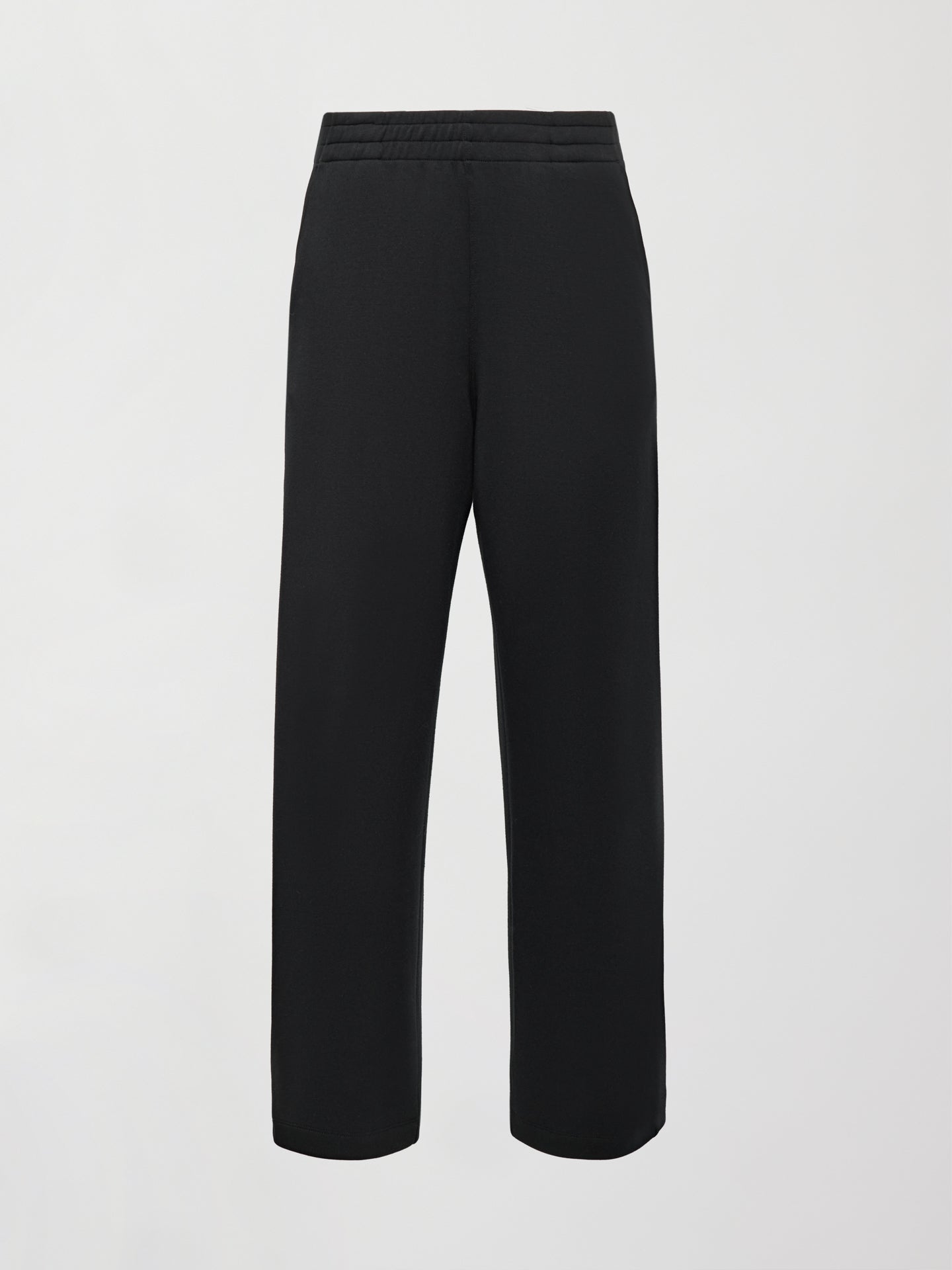 Barrel Leg Pant in Interlock - Black – Carbon38