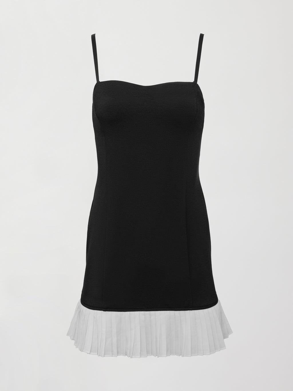 Sweetheart Pleated Tennis Dress