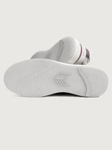 Uba Premium Leather & Mesh - White/ Metallic Silver Blush Pink