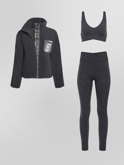 Holiday Bundle: Drummers Drumming - Charcoal Heather