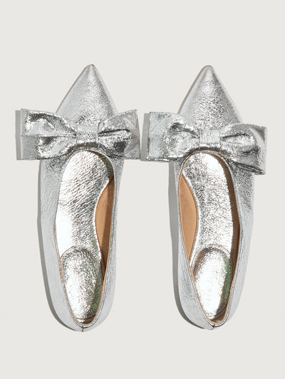 Bow Flat - Silver