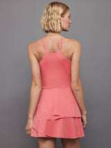 Cosmos Dress - Sun Kissed Coral
