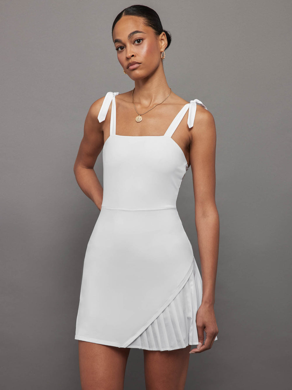Power Dress - White