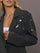 Embellished Scuba Blazer - Charcoal