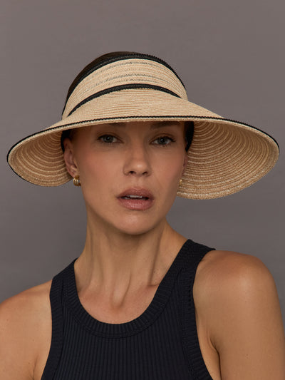 Trixie Packable Visor - Camel/black