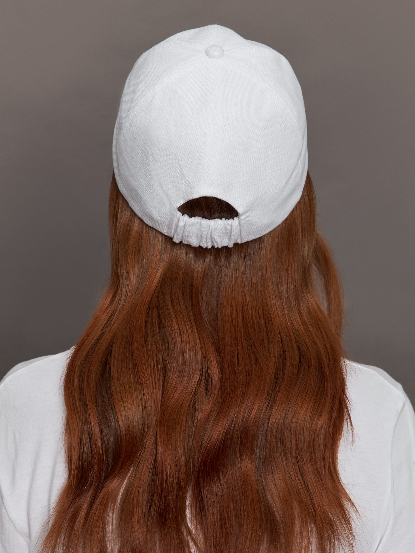 Lo Linen Baseball Cap - Optic White Linen – Carbon38