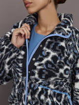 Rocky Ridge Pullover - Blue Cheetah