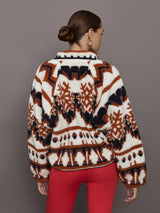 Rocky Ridge Pullover - Red/Orange