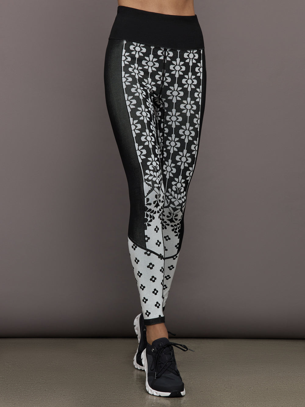 Myoko Jacquard Legging - Onyx