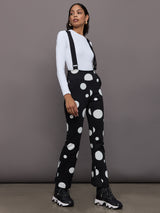 Ballon Ski Pants - Dot Black