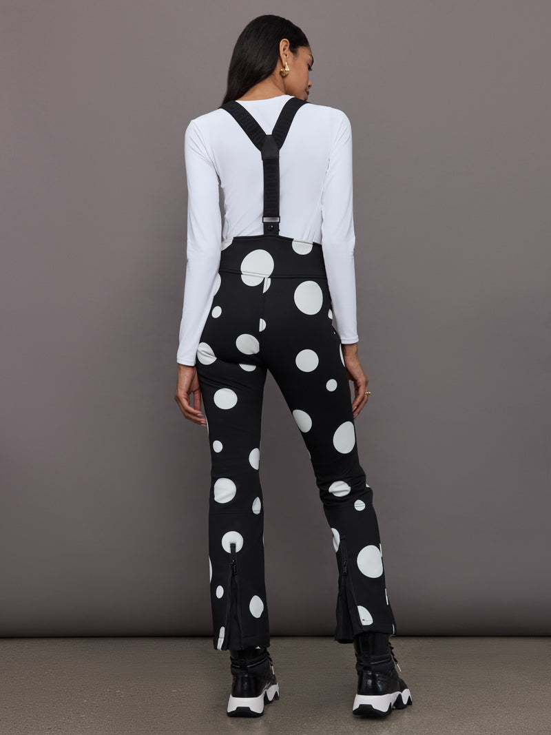 Ballon Ski Pants - Dot Black