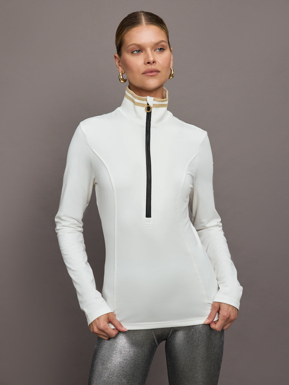 Diane Ski Pully - Cream