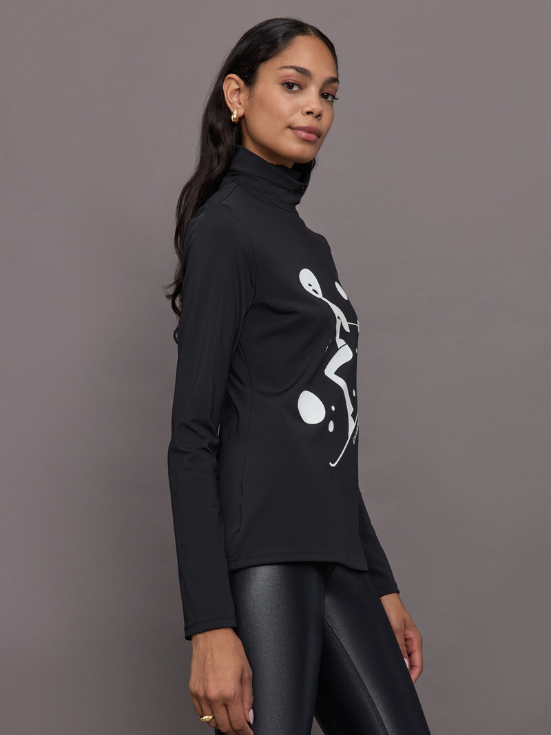 Fatale Long Sleeve Tee - Black