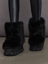 Fun Fur Snowboot - Black