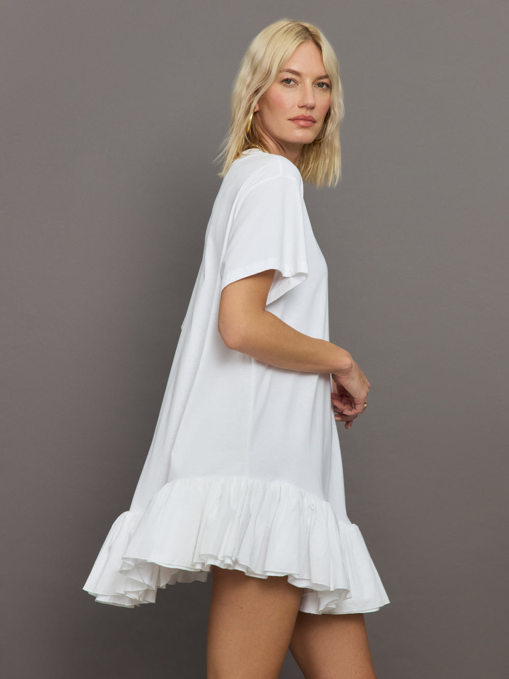 Morgan Dress - White
