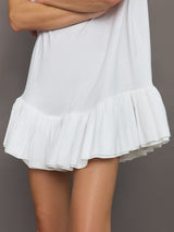 Morgan Dress - White