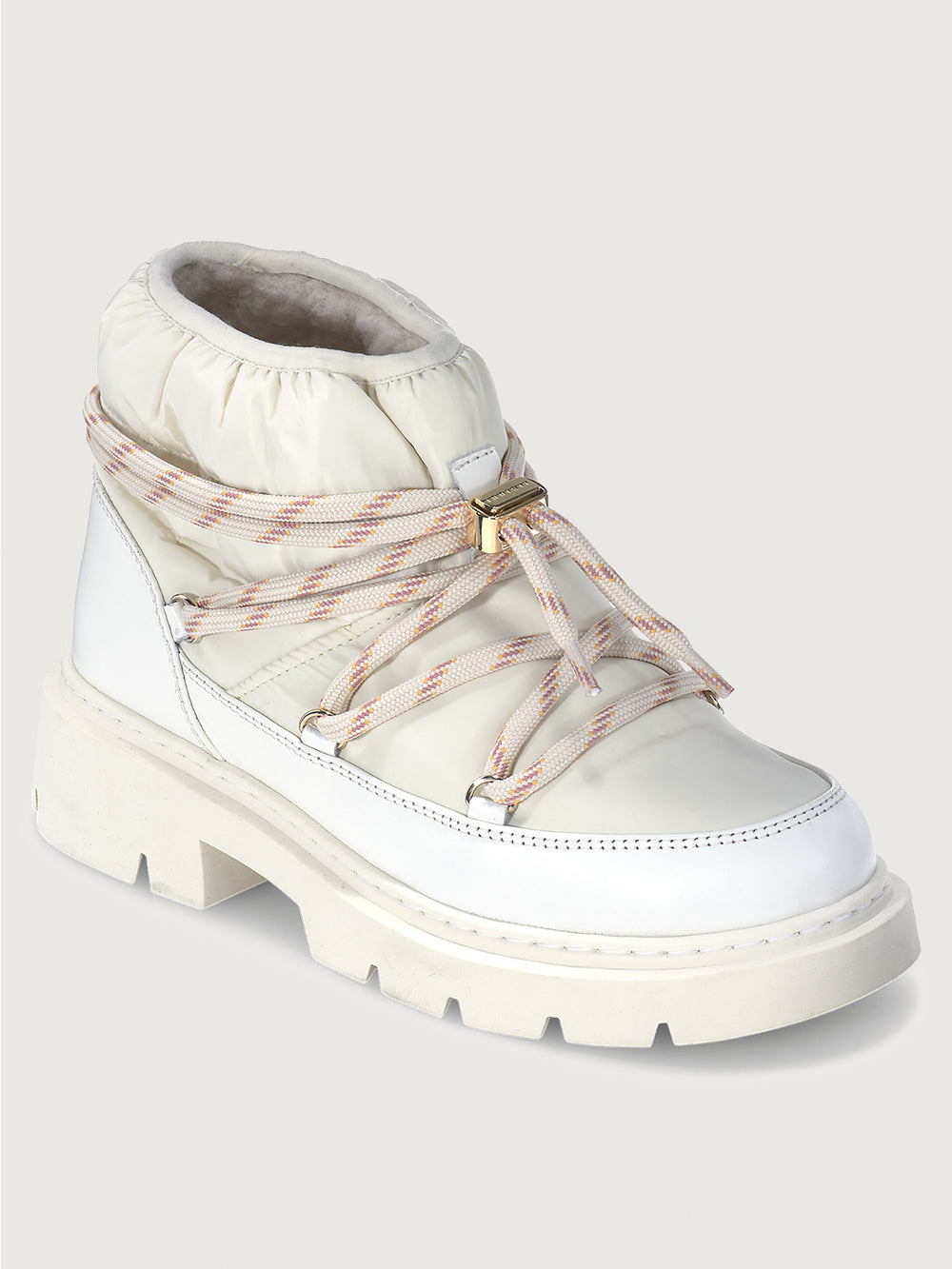 Biker Puffer - Off White