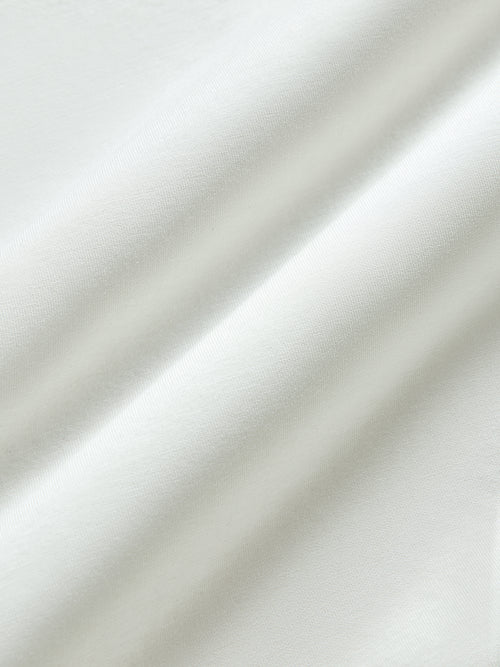 Single Breasted Blazer in Scuba - Ivory