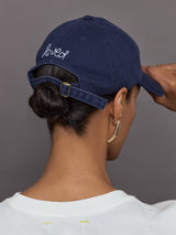 Baseball Hat Heart Patch Indigo/White - Indigo