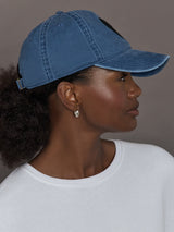 KR Imperfect Heart Hat - Denim-Black