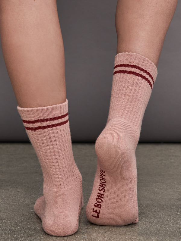 Boyfriend Socks - Vintage Pink