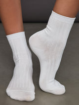 Her Socks - Classic White