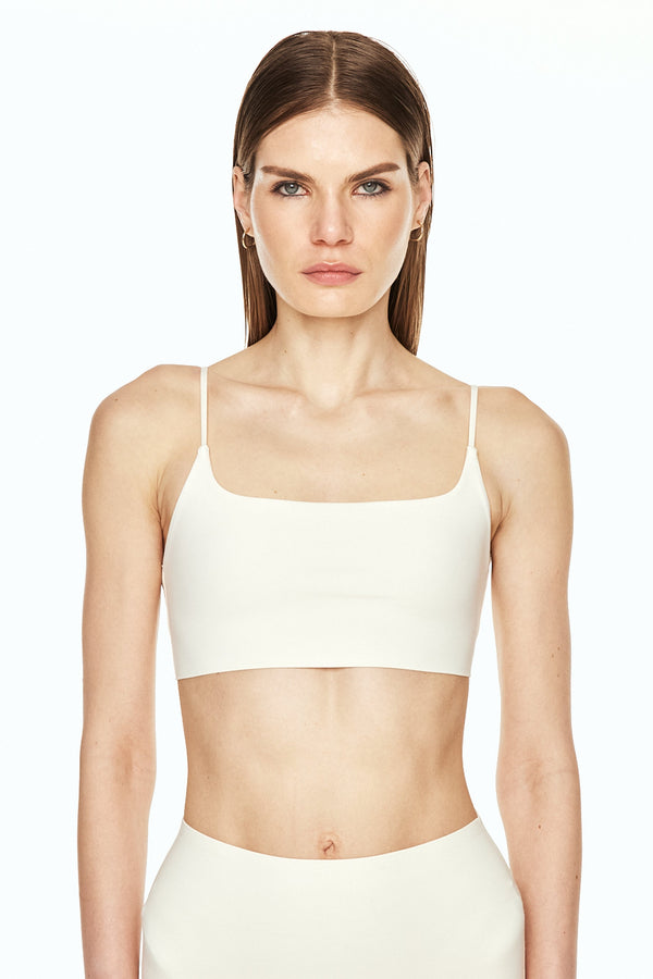 Bella Bonded Bra - Canvas