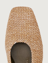 Augusta Ballet Flat - Light/ Pastel Brown