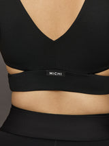 Ascent Wrap Bra - Black