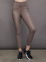 Palma Gloss Legging - Bronzed Pewter