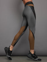 Aerial Gloss Legging - Alloy